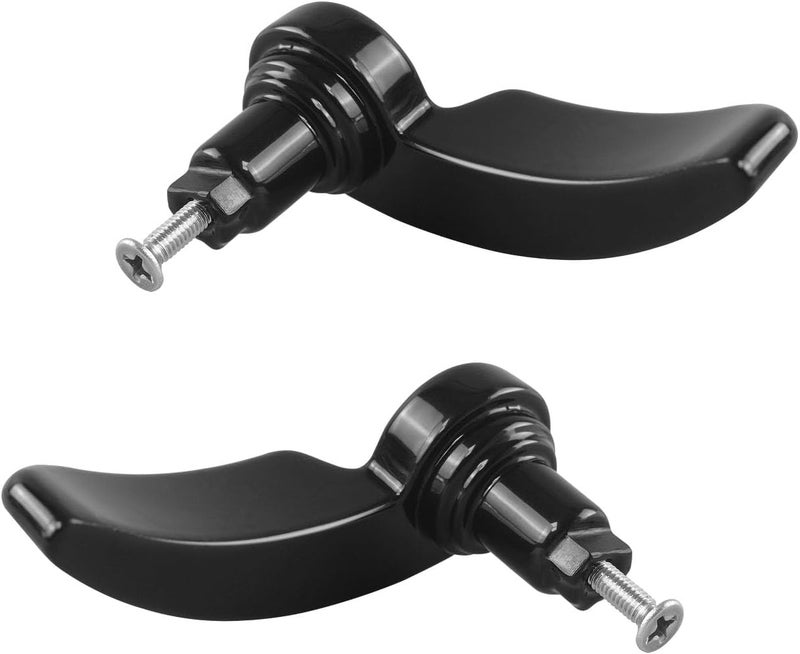 SWESGI Saddle Bag Latch for Street Glide Road King Road Glide Ultra Limited Hard Bags Saddlebag Latch Lever for Harley Davidson Touring 2014-2024 (Lever Black) - Image 3